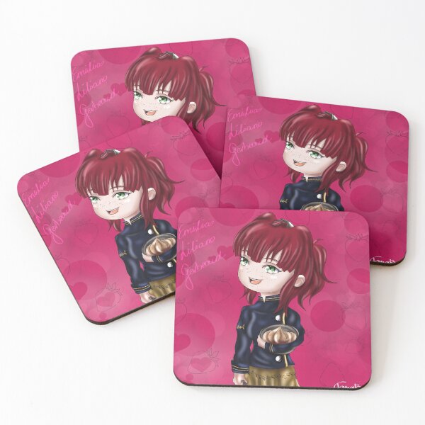 Item preview, Chibi anime confectioner girl Emilia designed and sold by kisskarmenanita.
