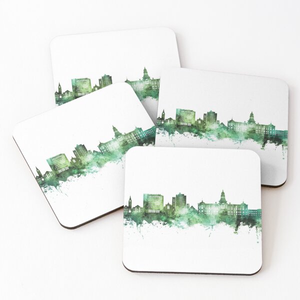 Item preview, Cheyenne Wyoming Skyline designed and sold by ArtPrints.