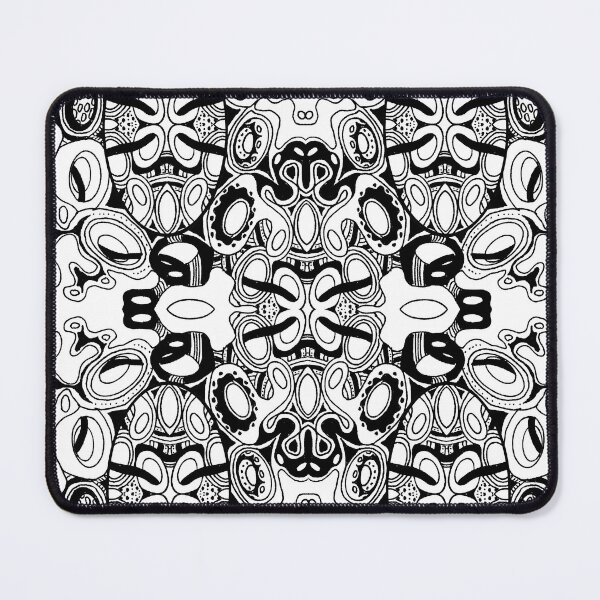 Item preview, Minatures Aussie Tangle 13 Pattern Var 1  Black Transparent  designed and sold by Heatherian.