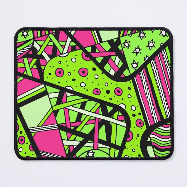 Item preview, Miniature Aussie Tangle 12 Spring Variation Green and Pink designed and sold by Heatherian.