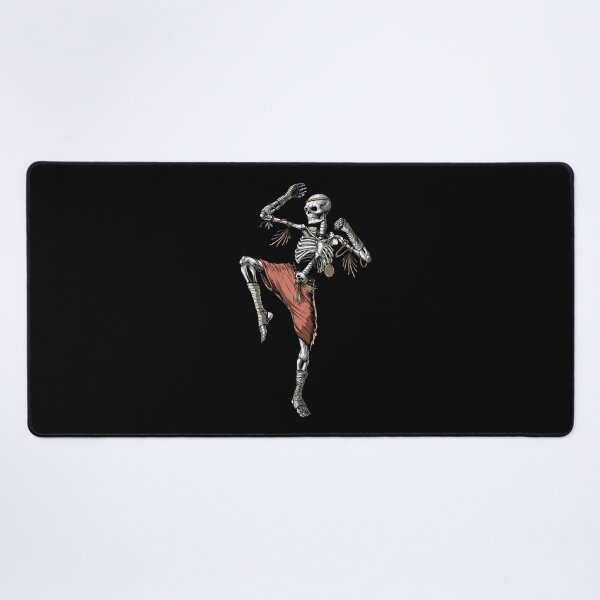 Item preview, Skeleton Muay Thai Fighter designed and sold by underheaven.