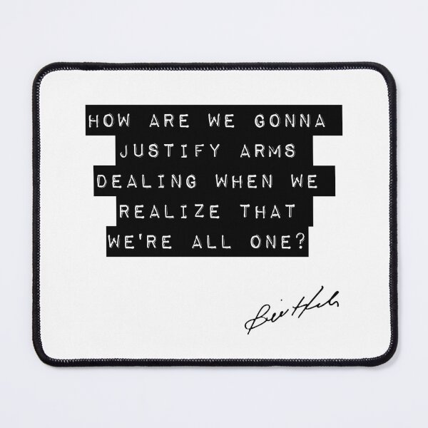 Item preview, Bill Hicks Quote - Arms Dealing designed and sold by TheGenesisArk.