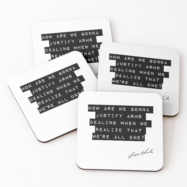 Item preview, Bill Hicks Quote - Arms Dealing designed and sold by TheGenesisArk.
