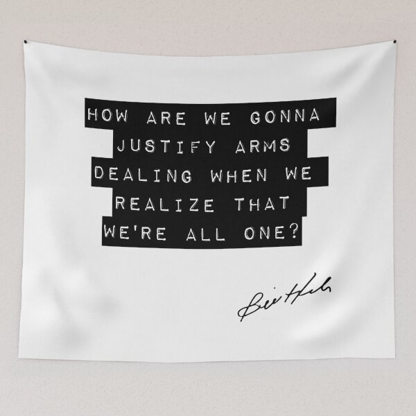 Item preview, Bill Hicks Quote - Arms Dealing designed and sold by TheGenesisArk.
