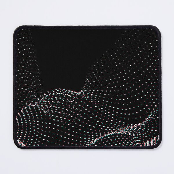 Item preview, Glitch 3D Dynamic Wave Print designed and sold by SoccaTamam.
