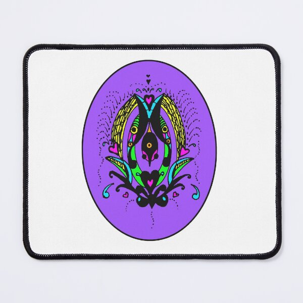 Item preview, Miniature Aussie Tangle 11 coloured Version 1 designed and sold by Heatherian.
