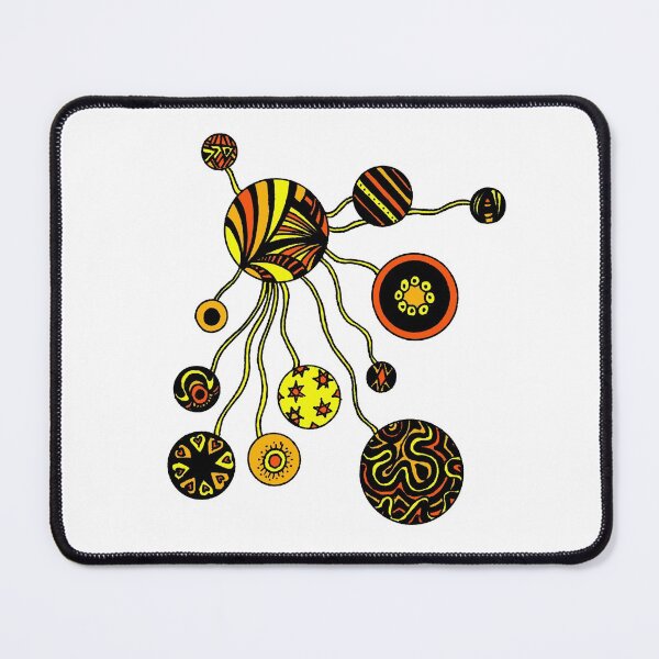 Item preview, Spores in Red Orange and Yellow  designed and sold by Heatherian.
