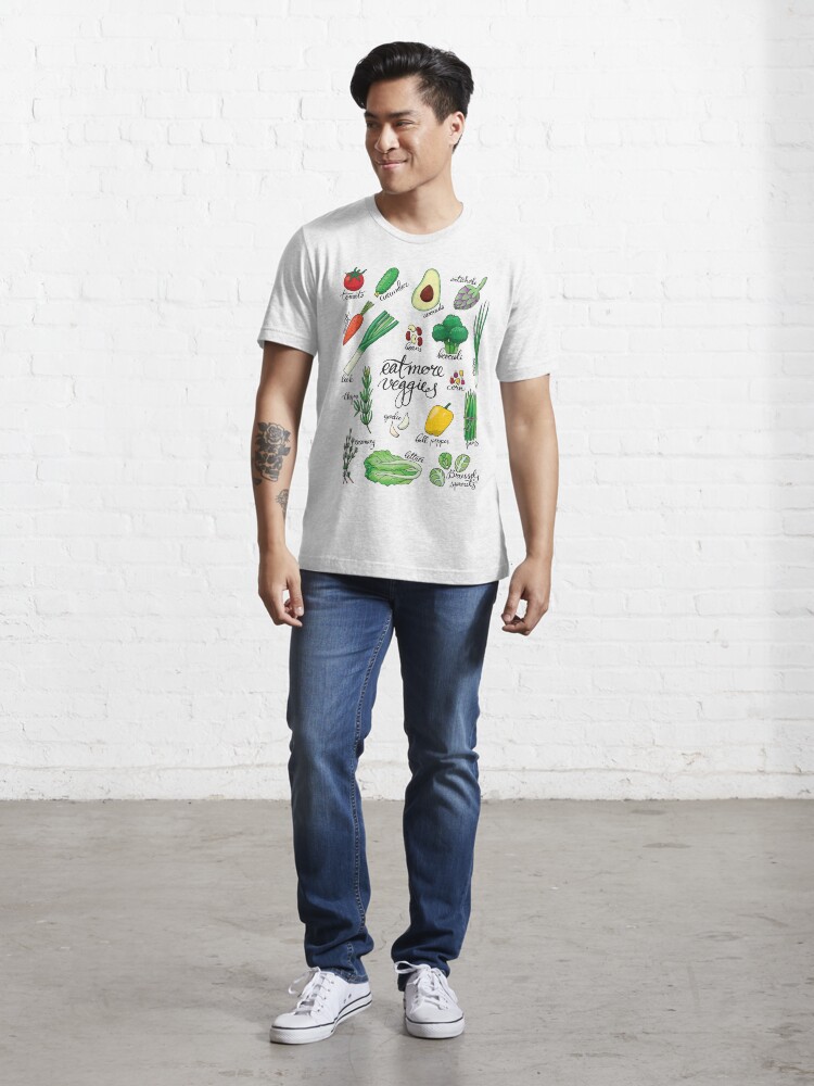 online ceramics veggies t shirt