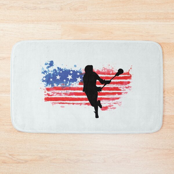 Item preview, Lacrosse Usa American Flag designed and sold by WAISLYV.