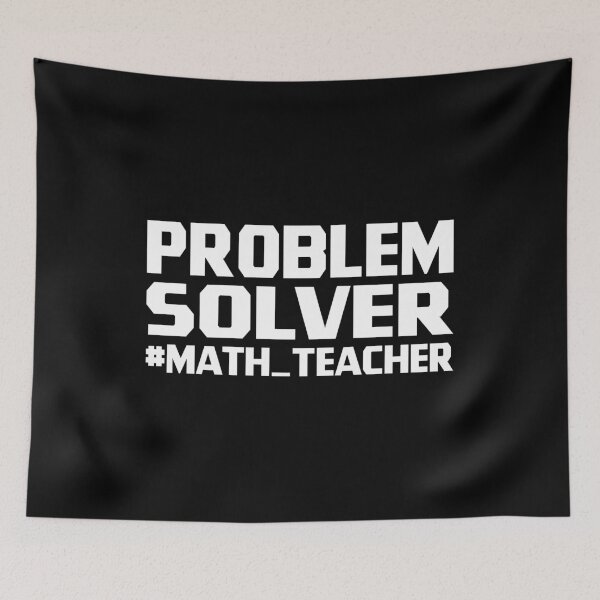 Item preview, Problem Solver Math Teacher designed and sold by SHOPBLOB.