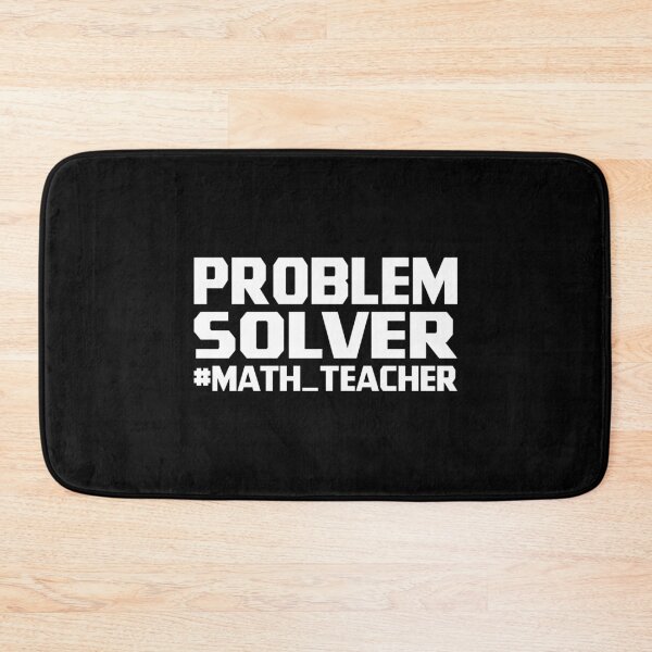 Item preview, Problem Solver Math Teacher designed and sold by SHOPBLOB.