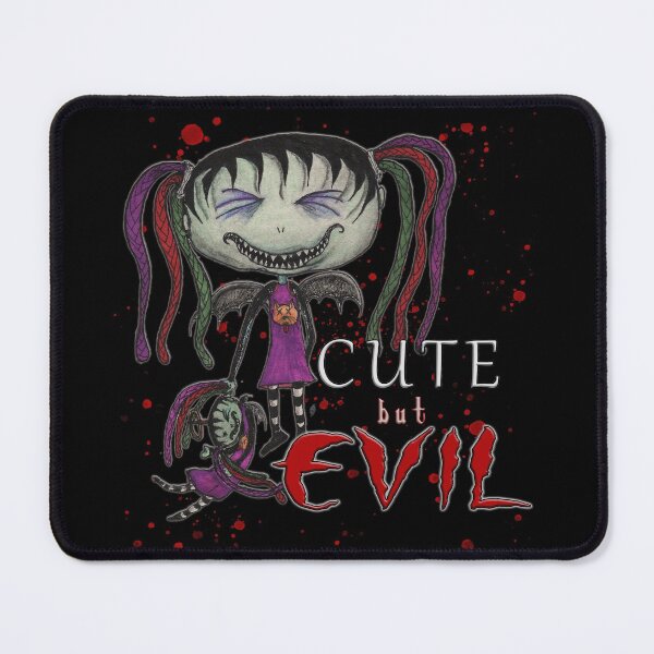 Item preview, Cute But Evil | Creepy Cute Goth Girl | Dark Humor | TM11 designed and sold by triciakitty.
