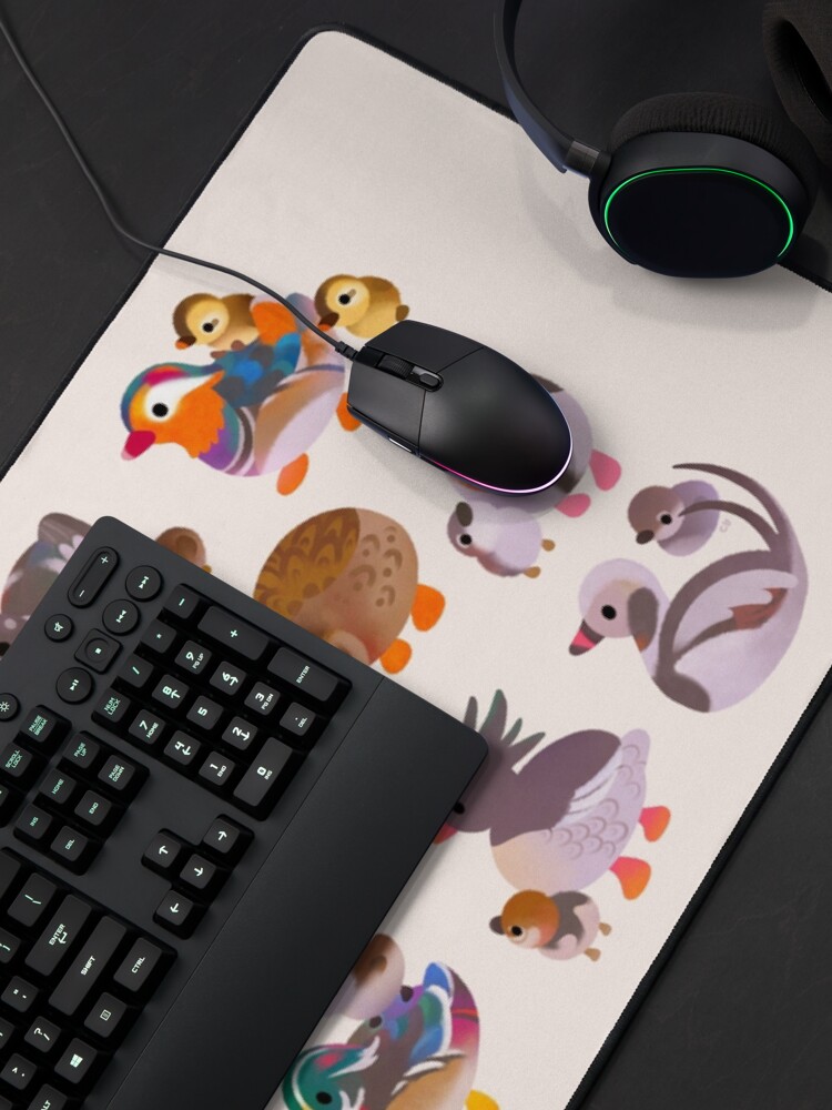 Alternate view of Duck and Duckling Mouse Pad