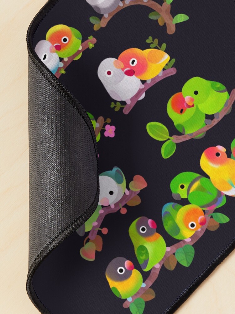 Alternate view of Lovebird - dark Mouse Pad