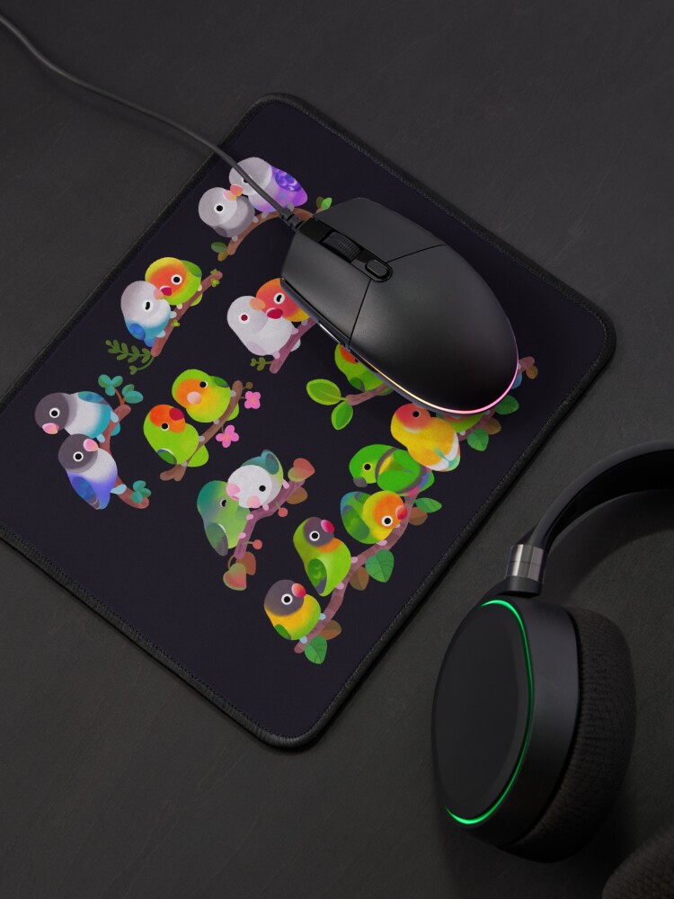 Alternate view of Lovebird - dark Mouse Pad