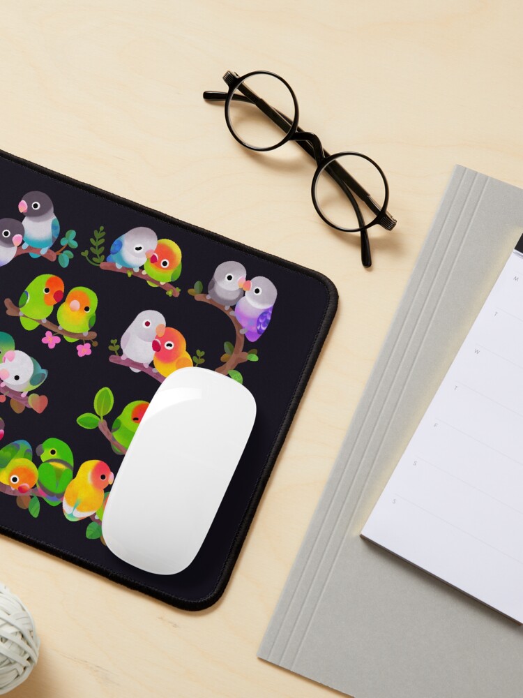 Alternate view of Lovebird - dark Mouse Pad