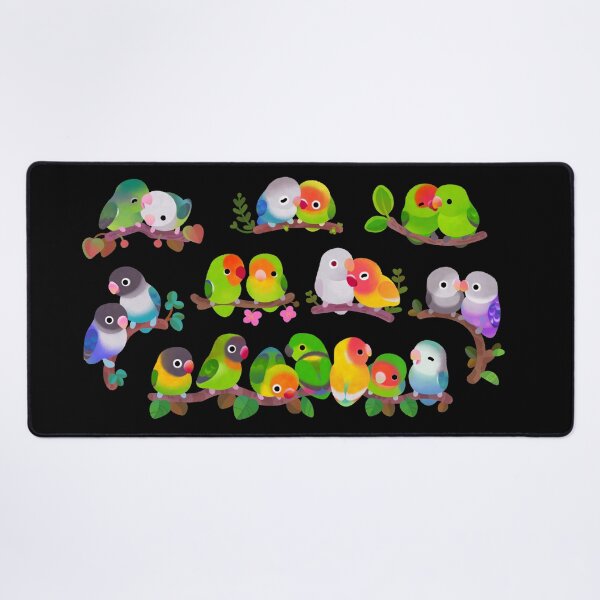 Item preview, Lovebird - dark designed and sold by pikaole.