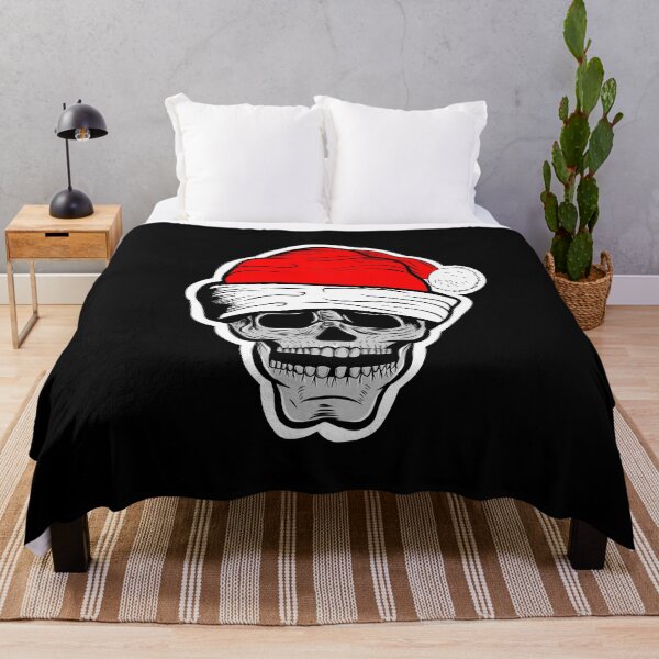 Item preview, Christmas skull designed and sold by Echala.