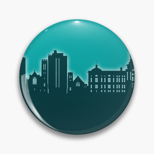 Item preview, Cheyenne Wyoming Skyline designed and sold by ArtPrints.