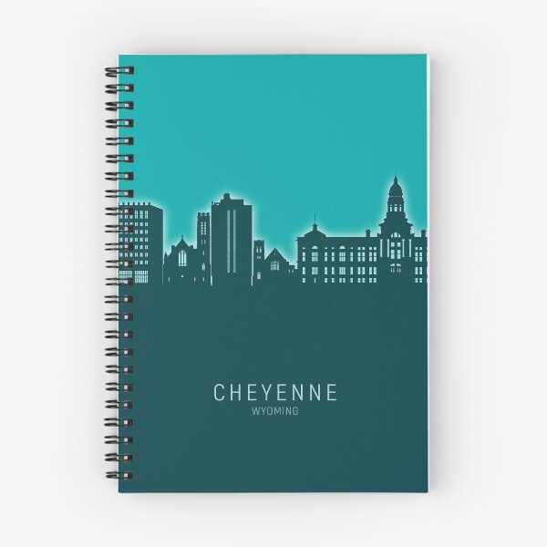 Item preview, Cheyenne Wyoming Skyline designed and sold by ArtPrints.