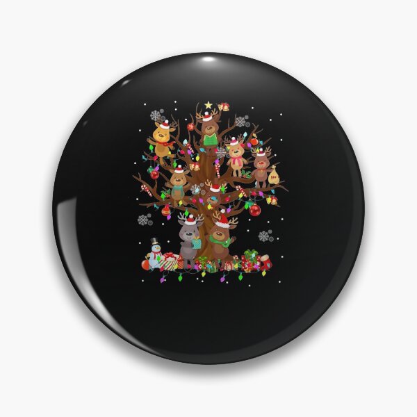 Item preview, Xmas Reindeer Moose Christmas Tree Funny Xmas designed and sold by Nguyenhaithanh.
