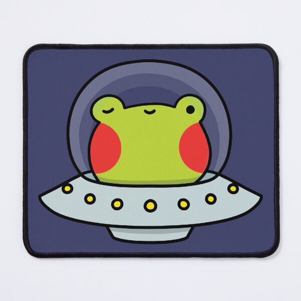 Item preview, Frog in ufo designed and sold by Nikamii.