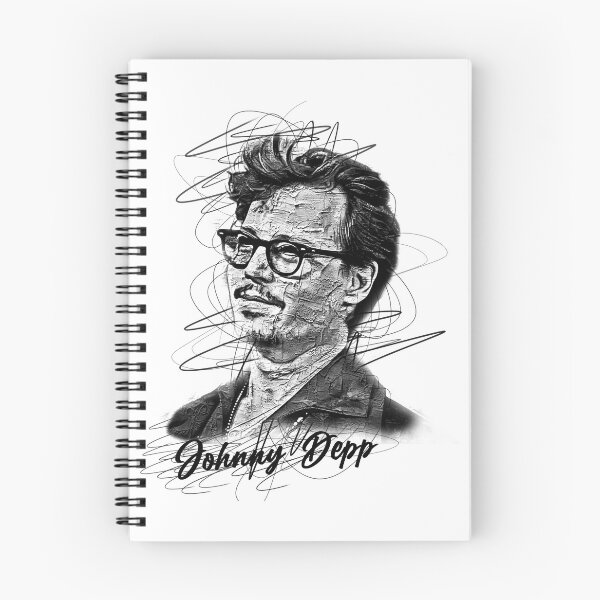 Item preview, Johnny Depp Abstract Sketch Art | Abstract Sketch Art, Johnny Depp designed and sold by graphic-genie.