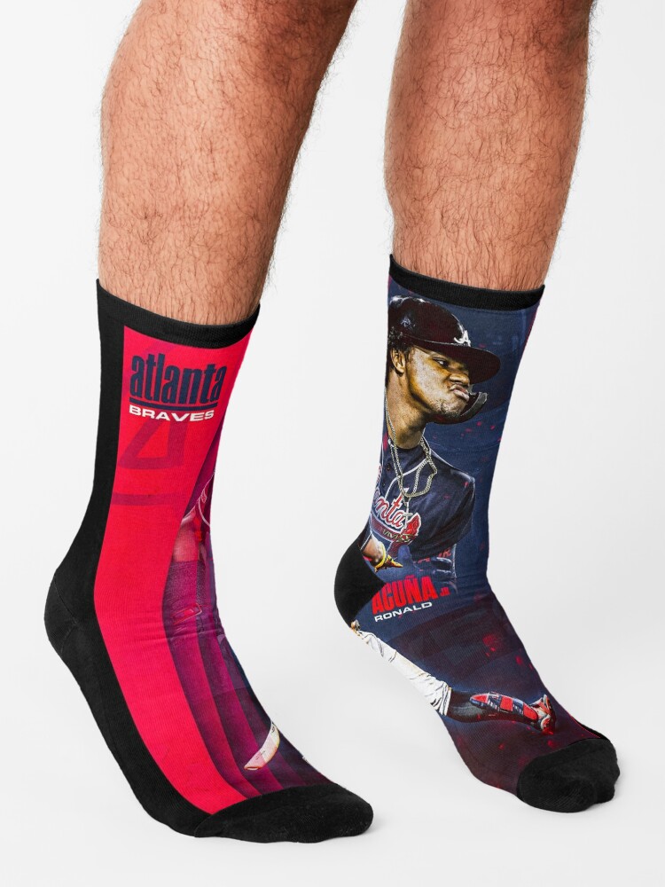 Report: Atlanta Braves' Ronald Acuna Jr. has socks with Ozzie