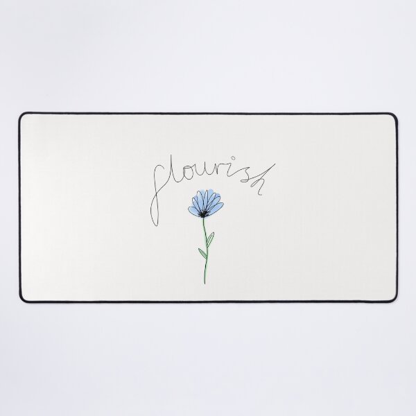 Item preview, Flourish : Blue Watercolour Cornflower designed and sold by emDesign123.