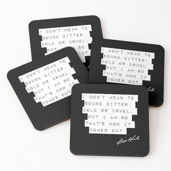 Item preview, Bill Hicks Quote - Cold & Bitter - 2 designed and sold by TheGenesisArk.