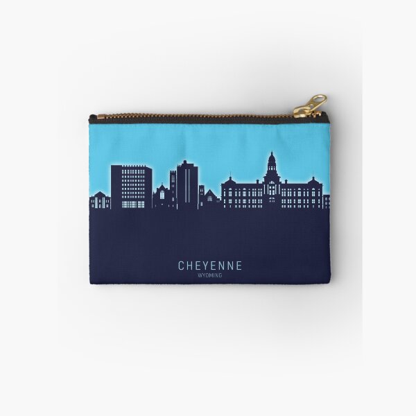Item preview, Cheyenne Wyoming Skyline designed and sold by ArtPrints.