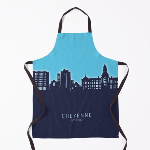 Item preview, Cheyenne Wyoming Skyline designed and sold by ArtPrints.