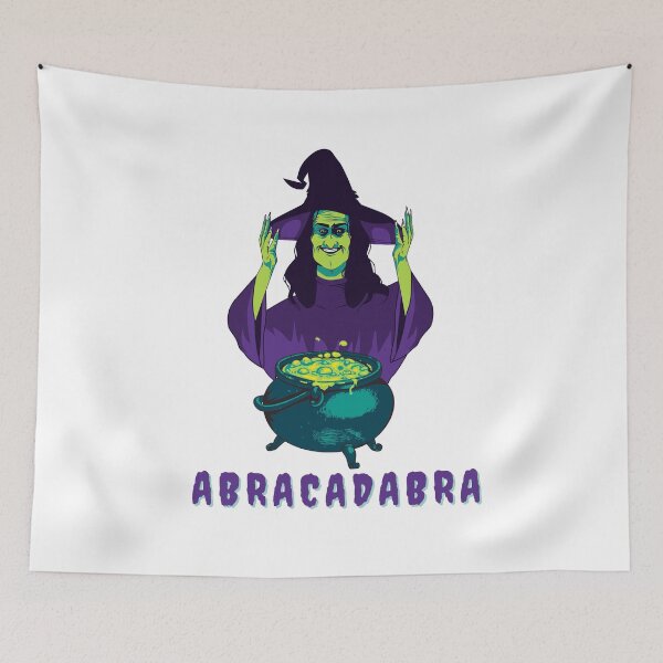 Item preview, Halloween Witch Abracadabra designed and sold by Anuragwk.