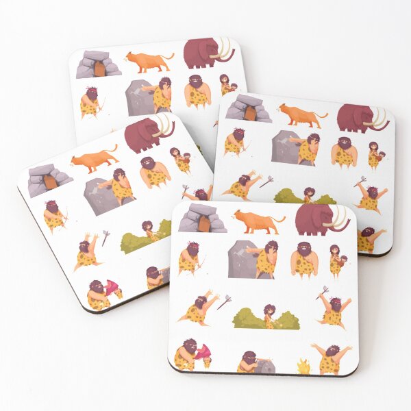 Item preview, cartoon set in prehistoric times designed and sold by Reo12.