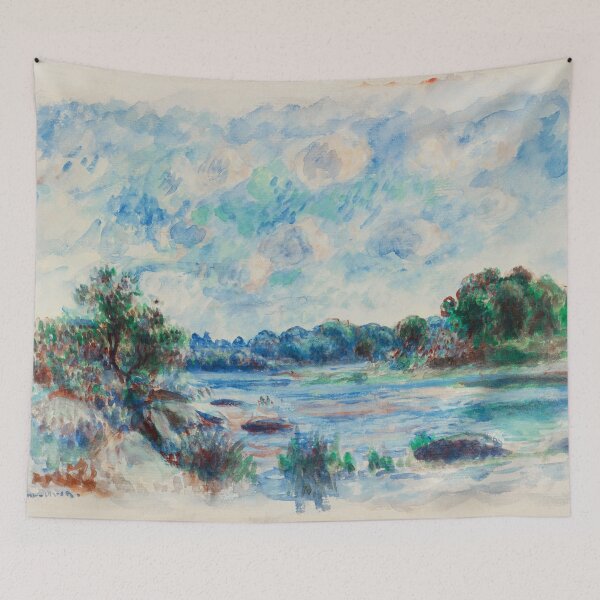 Item preview, Landscape at Pont–Aven (1892) by Pierre-Auguste Renoir. designed and sold by DarioNelaj.
