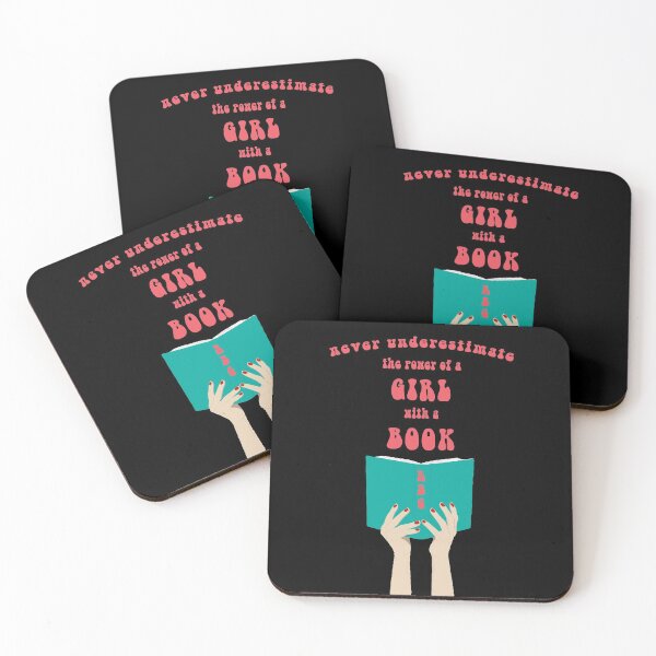 Item preview, Never Underestimate The Power Of A Girl With A Book RBG Ruth Bader Ginsburg designed and sold by goodprana3891.