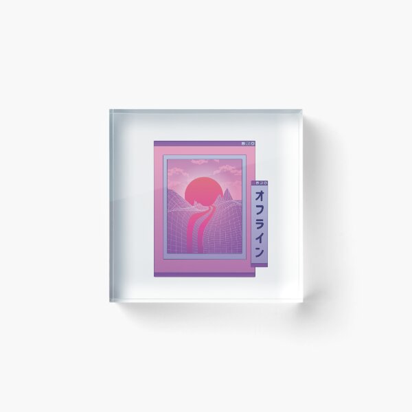 Item preview, Vintage City Pop Retro wave geometric designed and sold by TRIBExSPACE.
