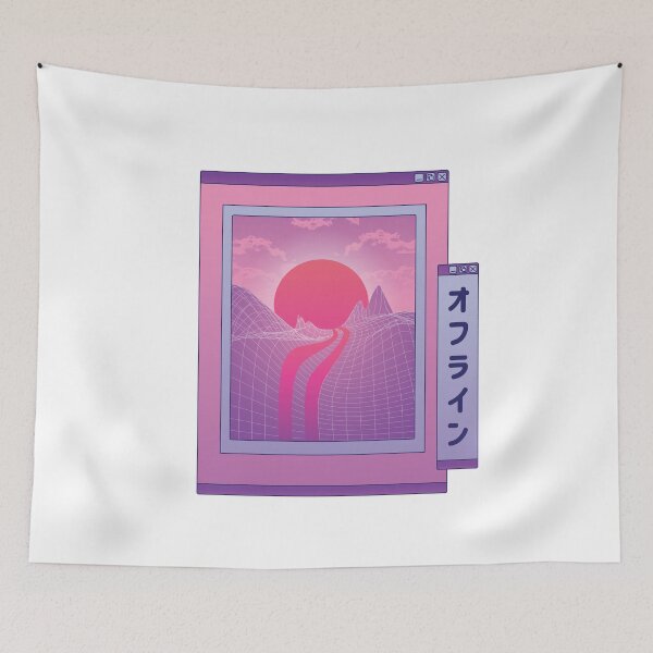 Item preview, Vintage City Pop Retro wave geometric designed and sold by TRIBExSPACE.