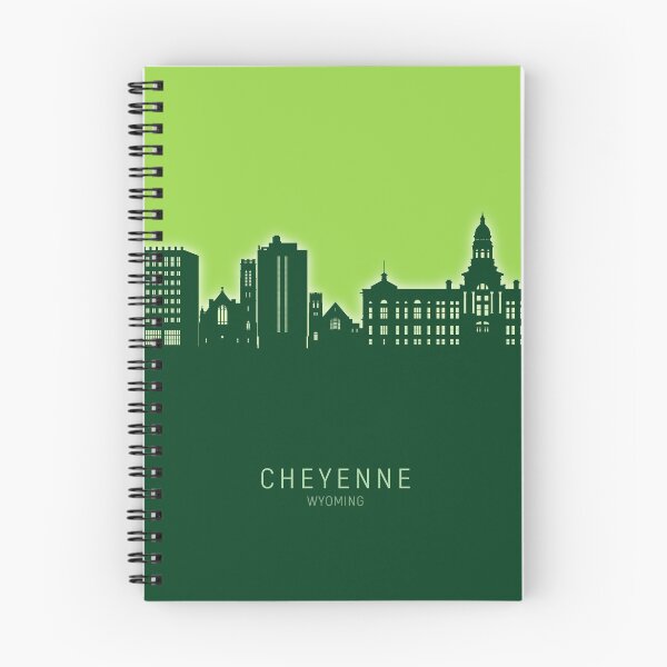 Item preview, Cheyenne Wyoming Skyline designed and sold by ArtPrints.