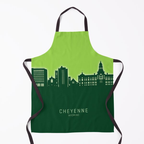 Item preview, Cheyenne Wyoming Skyline designed and sold by ArtPrints.