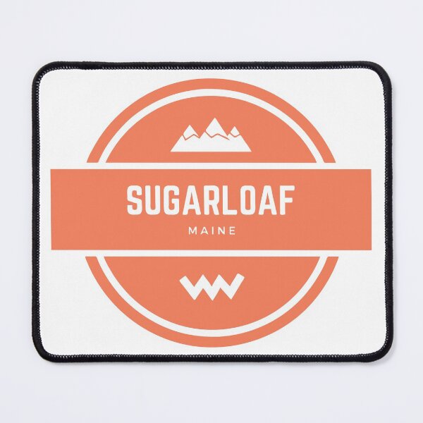 Item preview, Sugarloaf Mountain Resort in Carrabassett Valley, Franklin County, Maine, USA, North America - Mountain Hiking Snowboard Ski Resort Vintage Logo designed and sold by Vintage-TM.