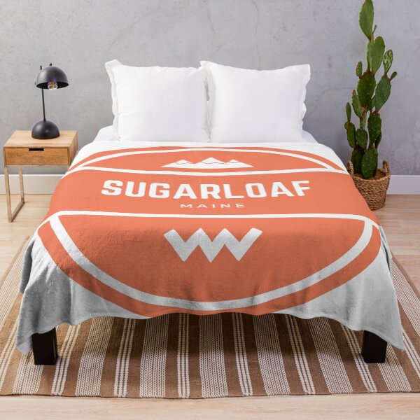 Item preview, Sugarloaf Mountain Resort in Carrabassett Valley, Franklin County, Maine, USA, North America - Mountain Hiking Snowboard Ski Resort Vintage Logo designed and sold by Vintage-TM.