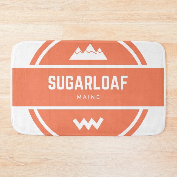 Item preview, Sugarloaf Mountain Resort in Carrabassett Valley, Franklin County, Maine, USA, North America - Mountain Hiking Snowboard Ski Resort Vintage Logo designed and sold by Vintage-TM.
