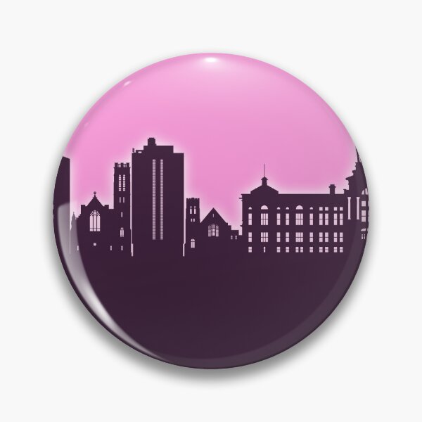 Item preview, Cheyenne Wyoming Skyline designed and sold by ArtPrints.