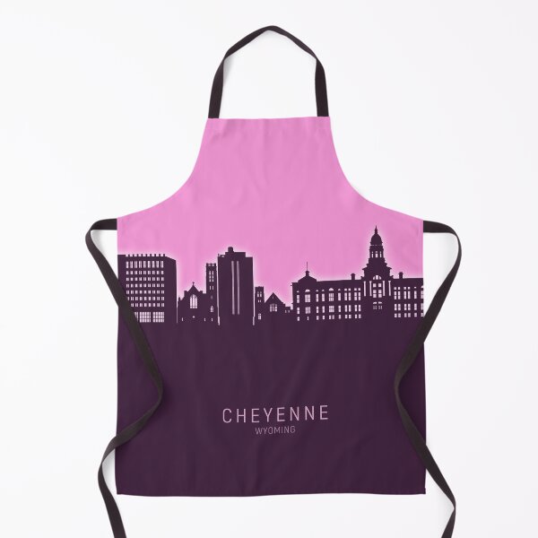 Item preview, Cheyenne Wyoming Skyline designed and sold by ArtPrints.