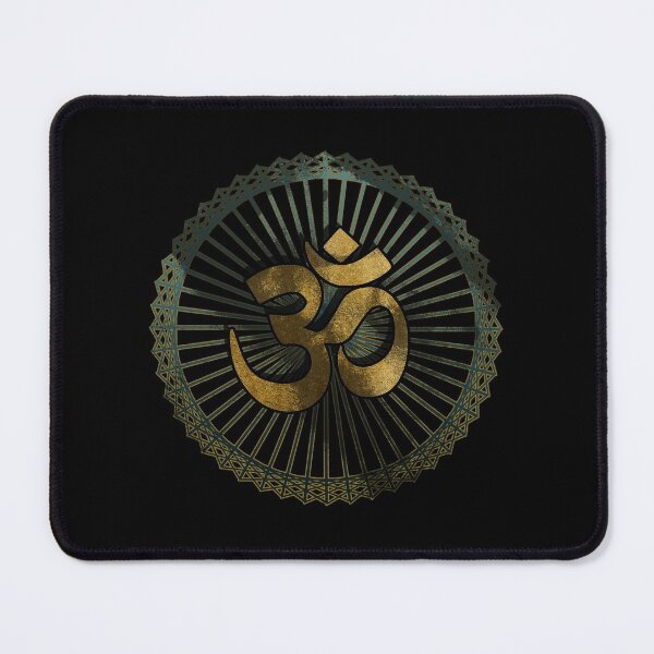 Item preview, Golden Om Symbol designed and sold by SoccaTamam.