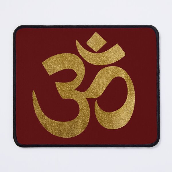 Item preview, Golden Om Symbol designed and sold by SoccaTamam.