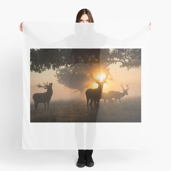 Item preview, Stags and a halo of dawn fire designed and sold by Junkyardmax.