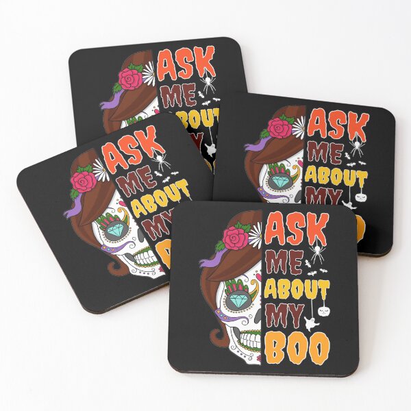 Item preview, Ask Me About My Boo Funny Halloween Gift Idea designed and sold by splonkss.