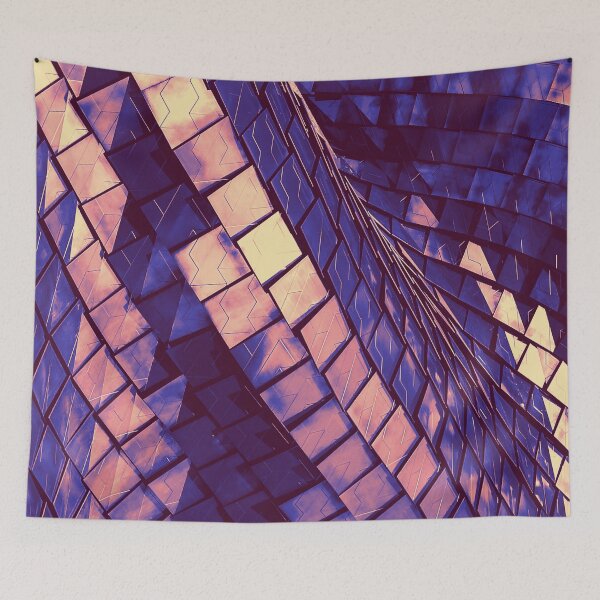 Item preview, Abstract pattern ceramic tile designed and sold by 1DaisyChainLane.
